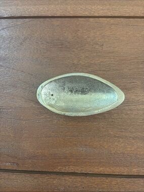 Brass Oval Decorative Dish - Gold Finish